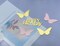 100pcs Butterfly Table Confetti Decor Glitter Butterfly Decoration for Birthday Wedding Theme Thanks Giving Party Valentine's Mother's Day Scatter Bless Confetti (Gold & Pink & HAPPA BIRTHDAY)